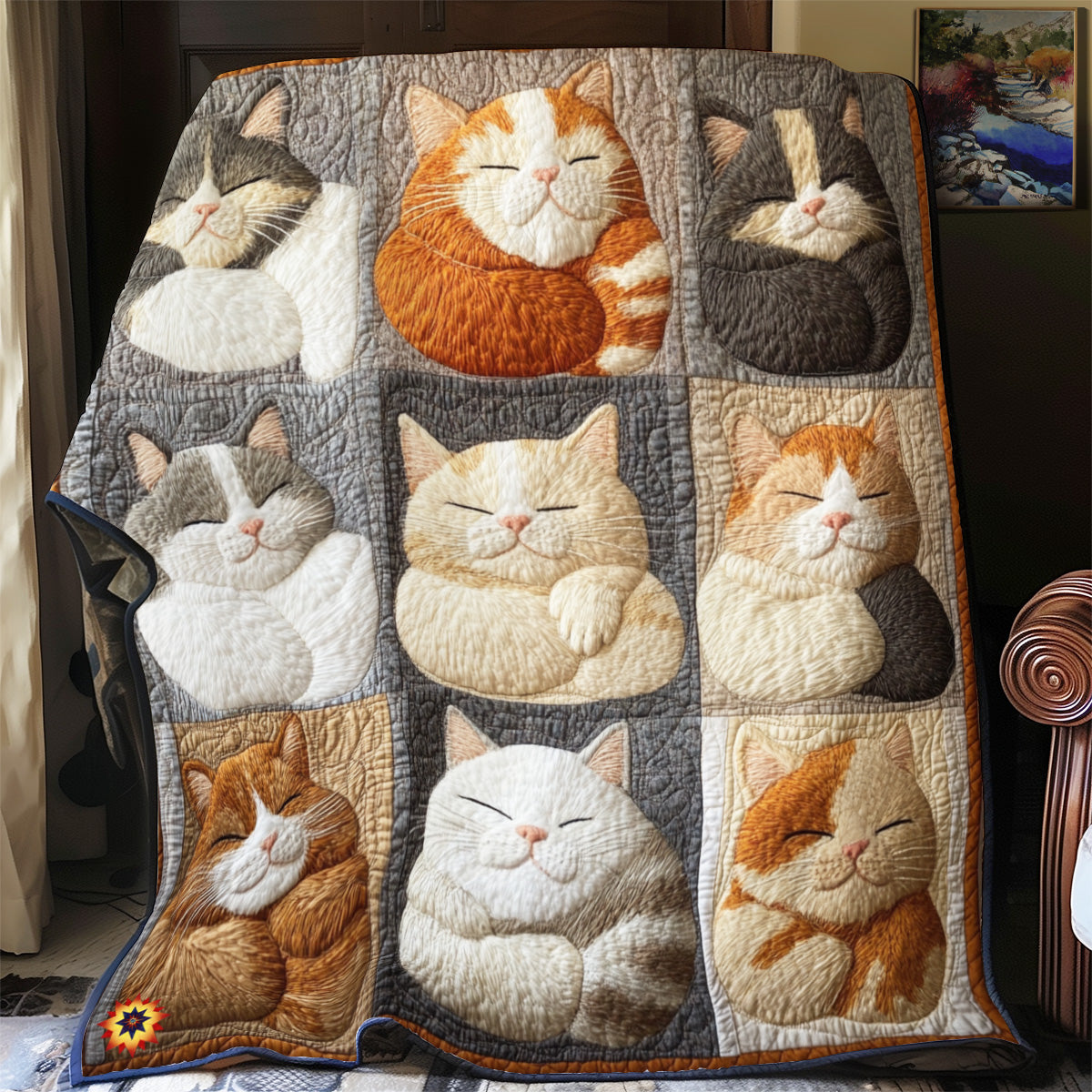 Cat YR2612002CL Quilt