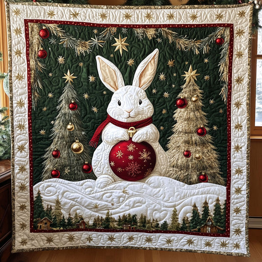 Christmas Bunny WY1208035CL Quilt
