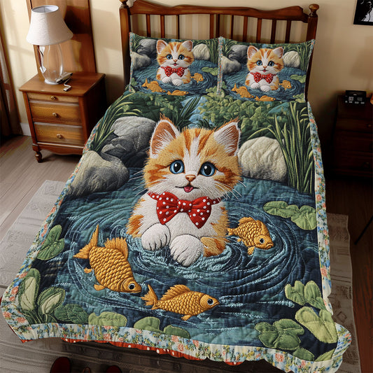 Cat Cute WX0912030CL Duvet Cover Set