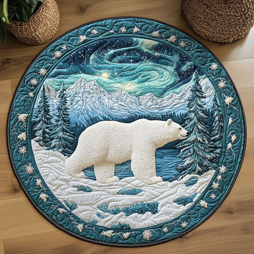 Northern Lights WY2203008CL Quilted Round Mat