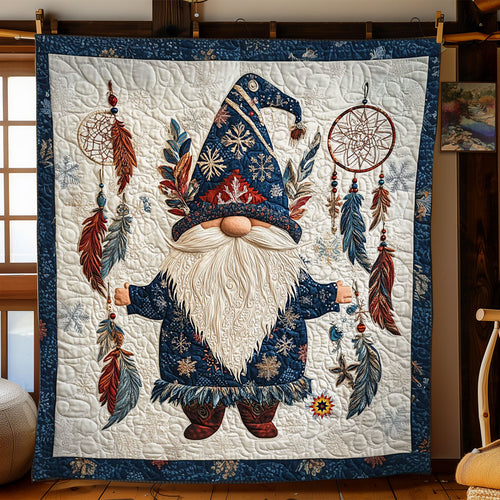 Christmas Gnome WJ2012009CL Quilt