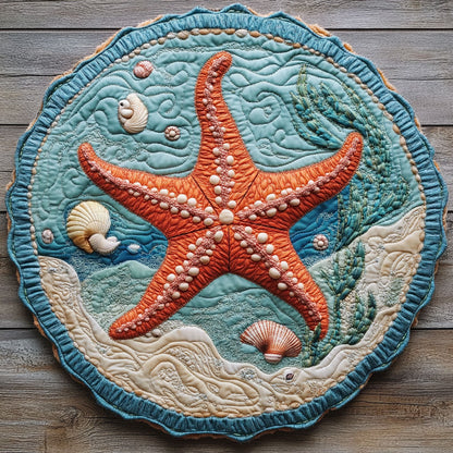 Red Sea Star CQ2905043CL Quilted Round Mat