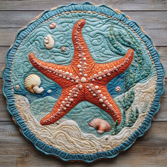Red Sea Star CQ2905043CL Quilted Round Mat
