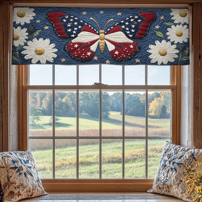 Butterfly Daisy WX2205006CL Quilted Valance