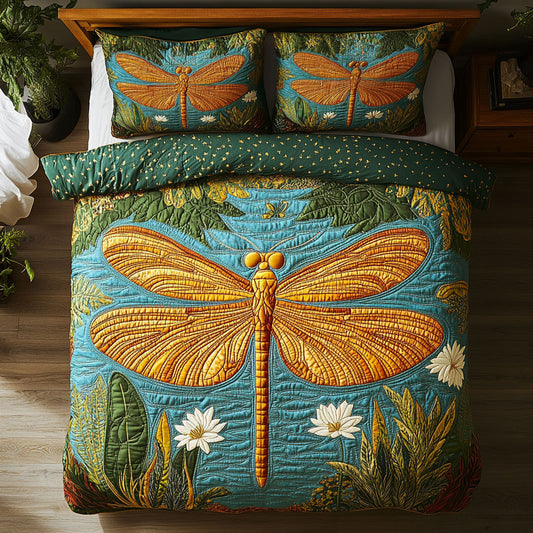 Pond Dragonfly WY1408021CL Duvet Cover Set