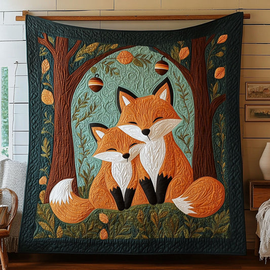 Fox Under The Tree DH1709003CL Quilt
