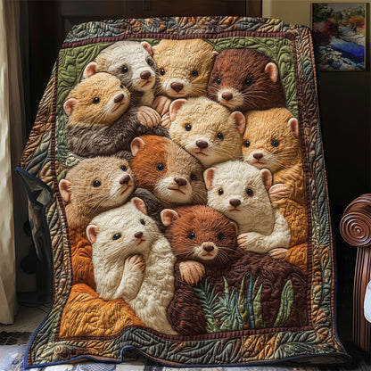 Cozy Ferret CP0807034CL Quilt