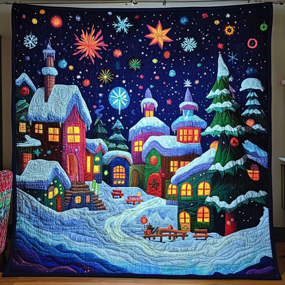 Christmas Village WJ0811006CL Quilt