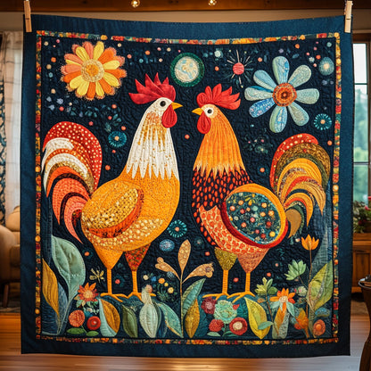 Rooster Couple's Dream LT1711011CL Quilt