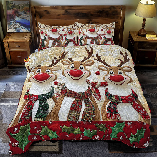 Funny Reindeer WY1212043CL Duvet Cover Set