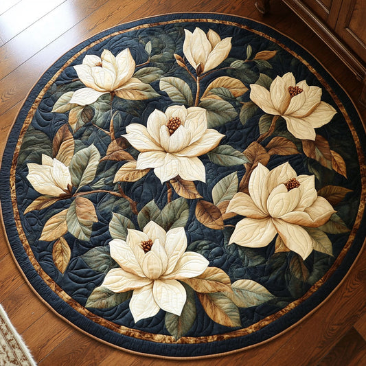 Magnolia Blissful WP1403047CL Quilted Round Mat