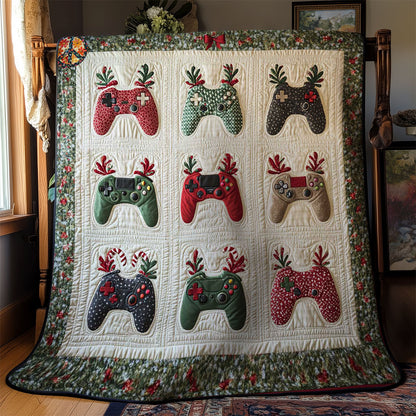 Gamer’s Christmas WN2311026CL Quilt