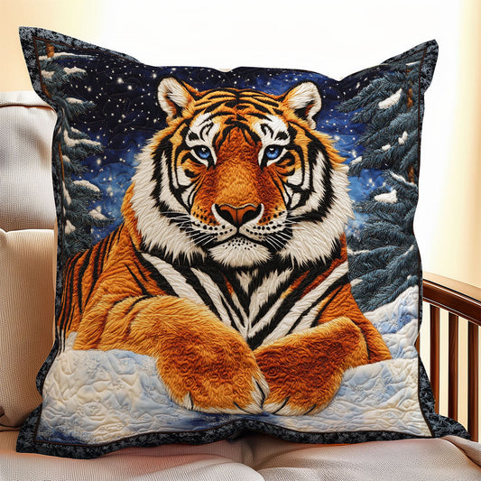 Tiger Winter WX0406119CL Quilt Pillow Case