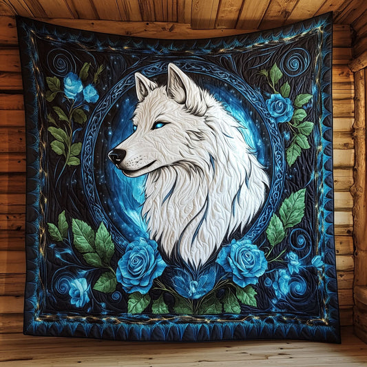 Wolf Blue Rose WX1905049CL Quilt