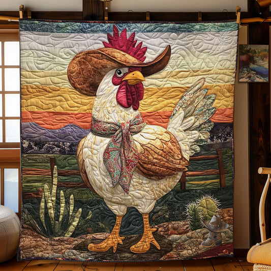 Yeehaw Chicken WN1812022CL Quilt