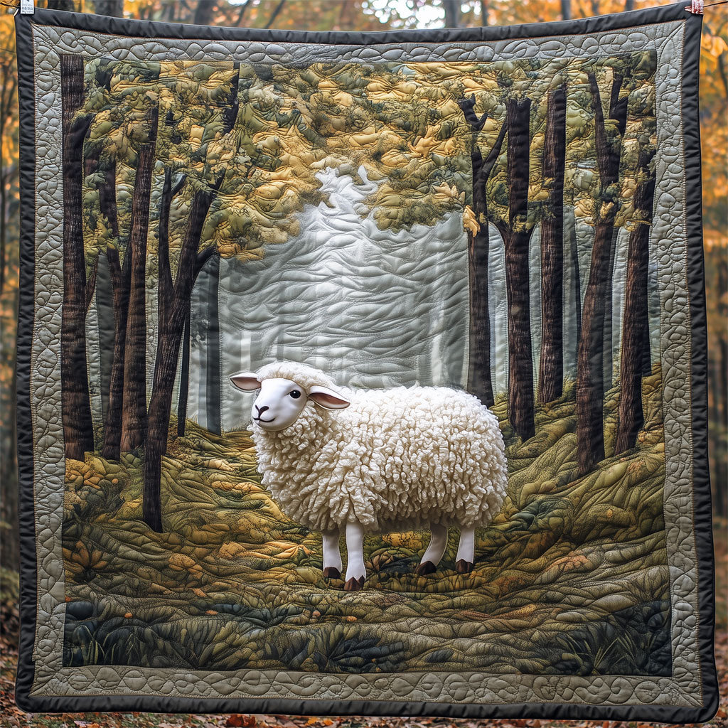 Sheep In The Forest LT1609017CL Quilt