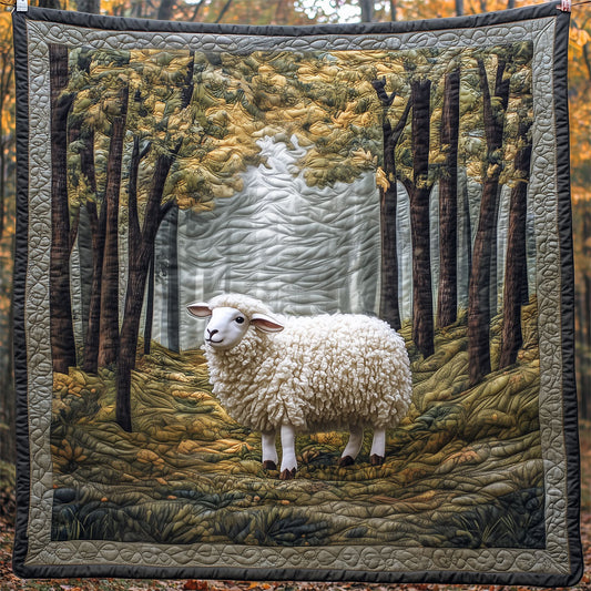 Sheep In The Forest LT1609017CL Quilt