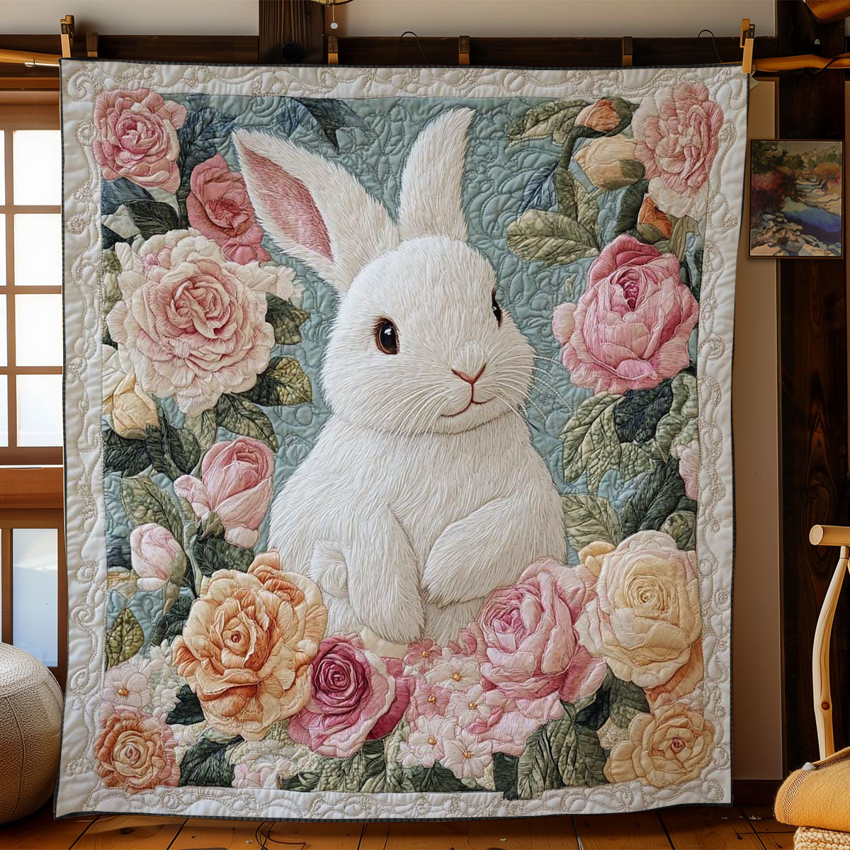 Fluffy Bunny WN0505011CL Quilt