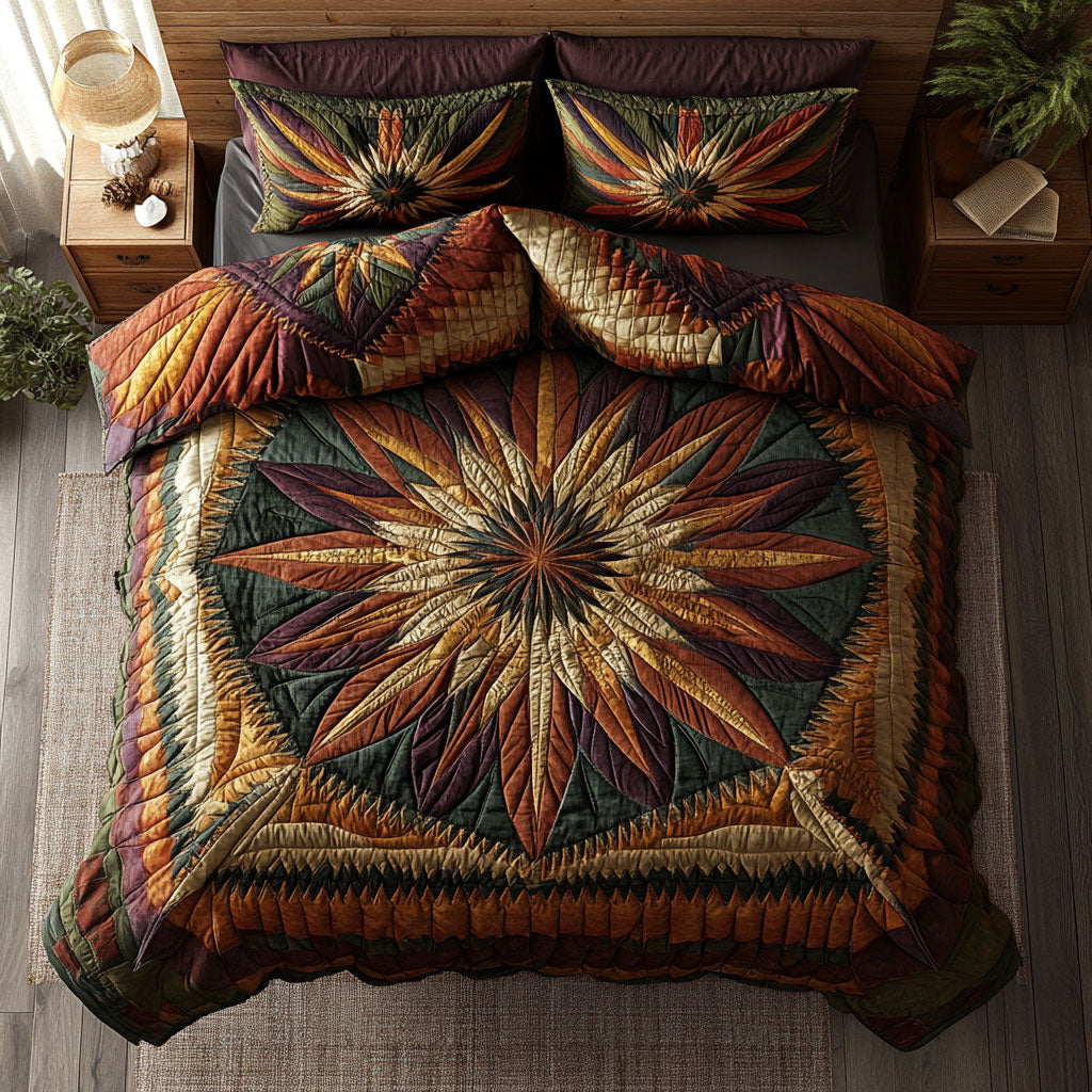 Crimson Leaf WN0707039CL Duvet Cover Set