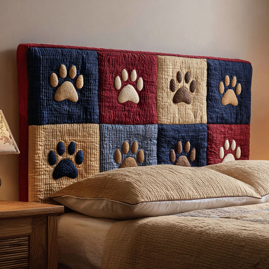Whisker Trails CP2212035CL Quilted Headboard Slipcover