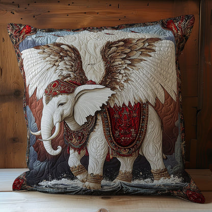 Majestic Angel Elephant WY1102102CL Quilt Pillow Case