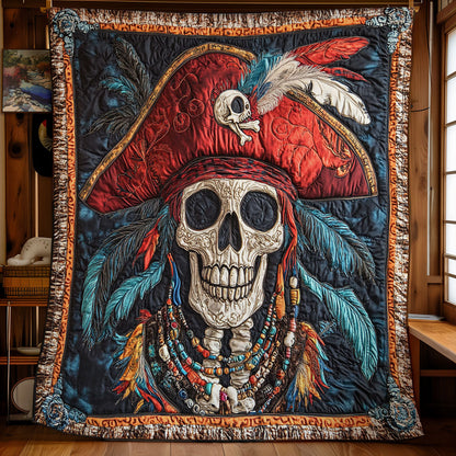 Pirate Skeleton CW1107039CL Quilt