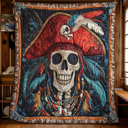 Pirate Skeleton CW1107039CL Quilt