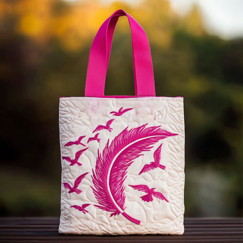 Feather Glow WN2909022CL Quilted Tote Bag