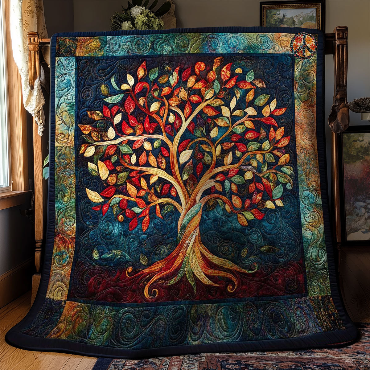 Radiant Tree Of Life WN1211029CL Quilt