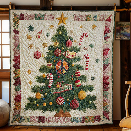 Festive Soccer Tree WN2711014CL Quilt