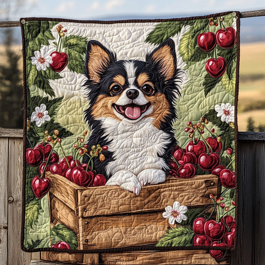 Smiling Chihuahua WP2404057CL Quilt