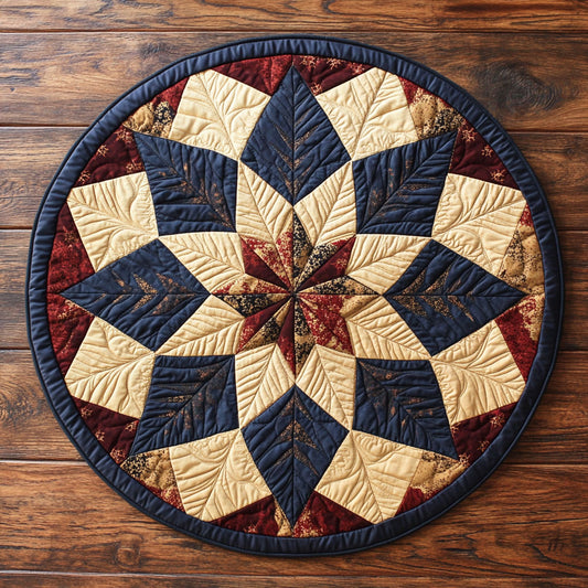 Native Geometry WN2807084CL Quilted Round Mat