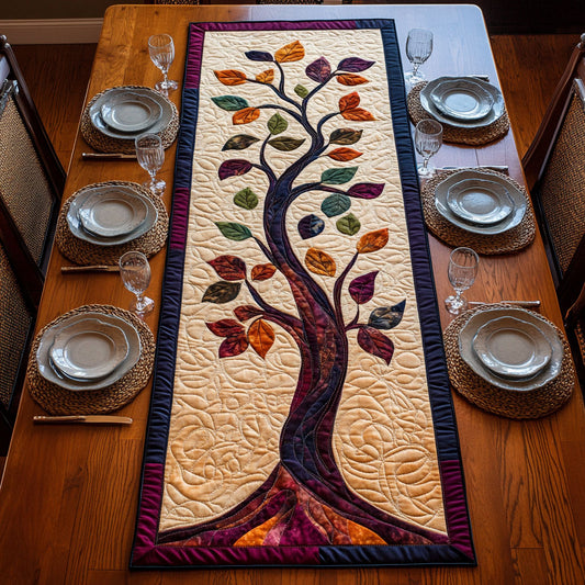 Branching Beauty CP2305013CL Quilted Table Runner