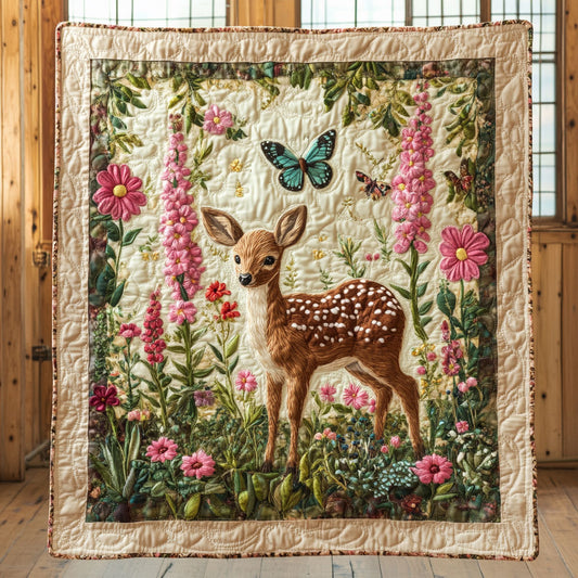 Blossom Forest Fawn CW2509050CL Quilt