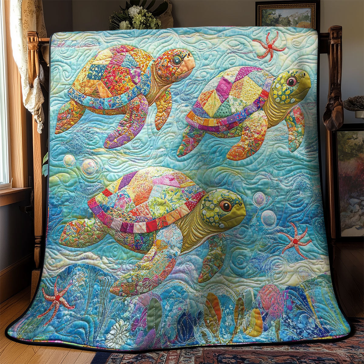 Turtle's Quilt Journey WN2512021CL Quilt