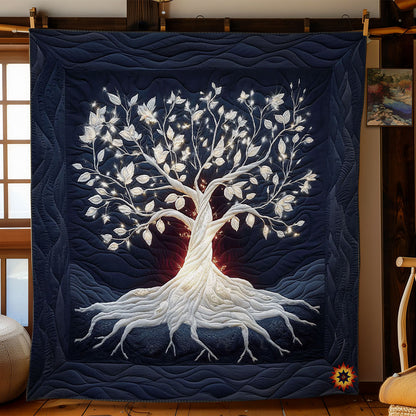 Snow Tree Of Life WY1912057CL Quilt