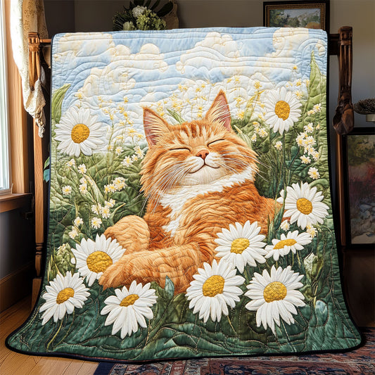 Sleeping Tabby WP2003051CL Quilt