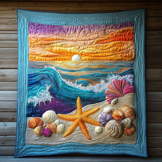 Seashell Beach WX1905040CL Quilt