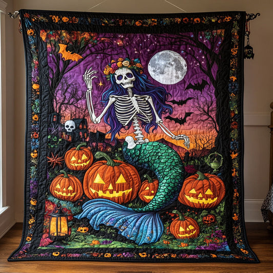 Skeleton Siren WY2008051CL Quilt
