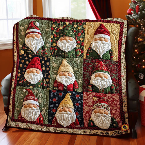 Christmas Gnome WJ2012010CL Quilt