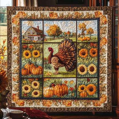 Gentle Turkey WN0409046CL Quilt