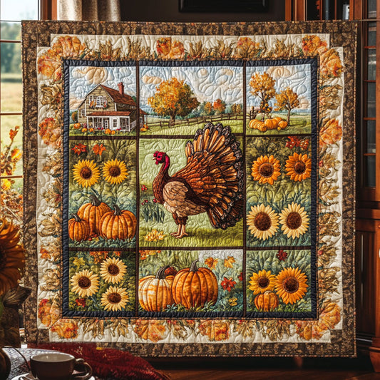 Gentle Turkey WN0409046CL Quilt