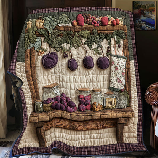 Grapes Kitchen CP0506041CL Quilt