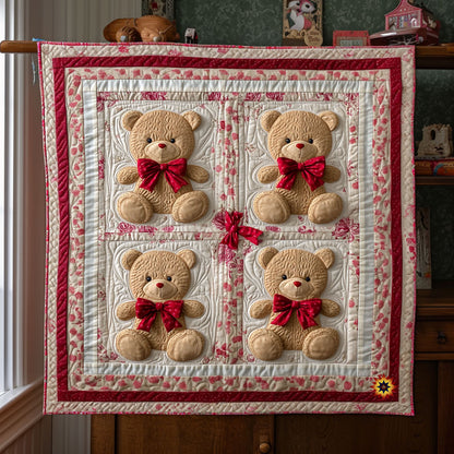 Lovely Teddy Bear WJ1012031CL Quilt
