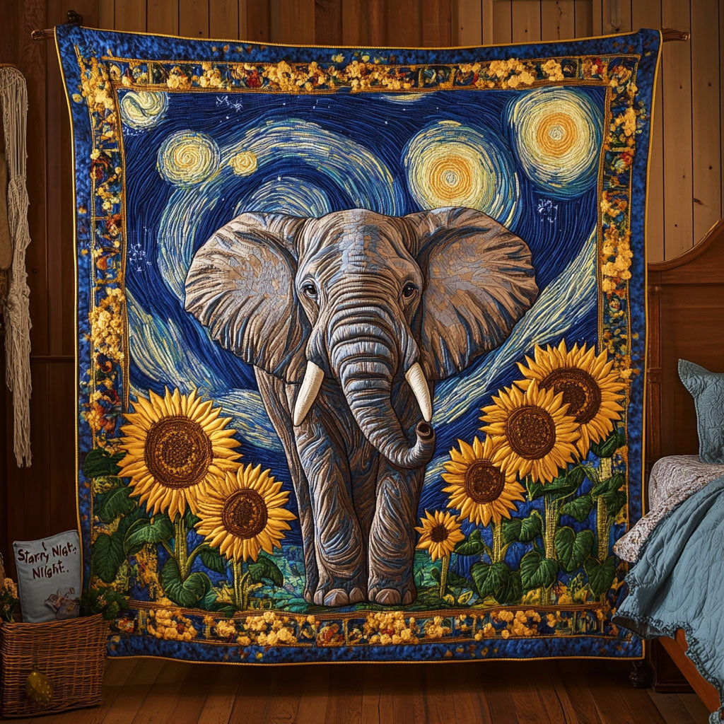 Elephant Sky WN1010033CL Quilt