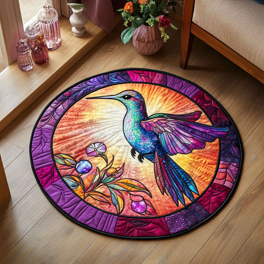 Hummingbird WX2805020CL Quilted Round Mat