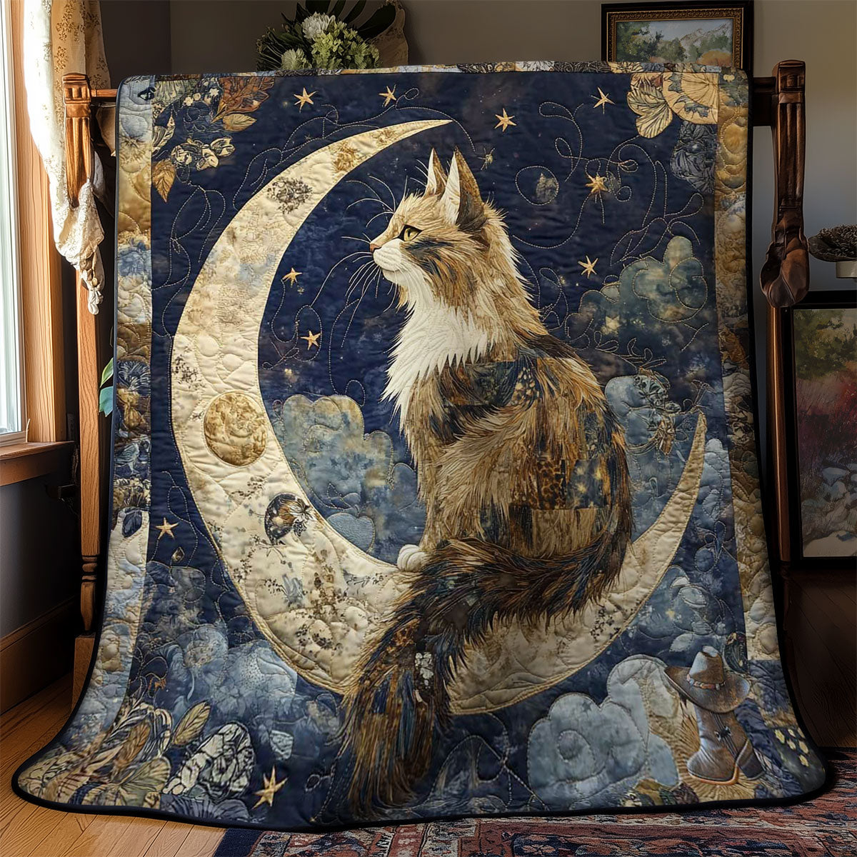 Celestial Cat WN2412007CL Quilt