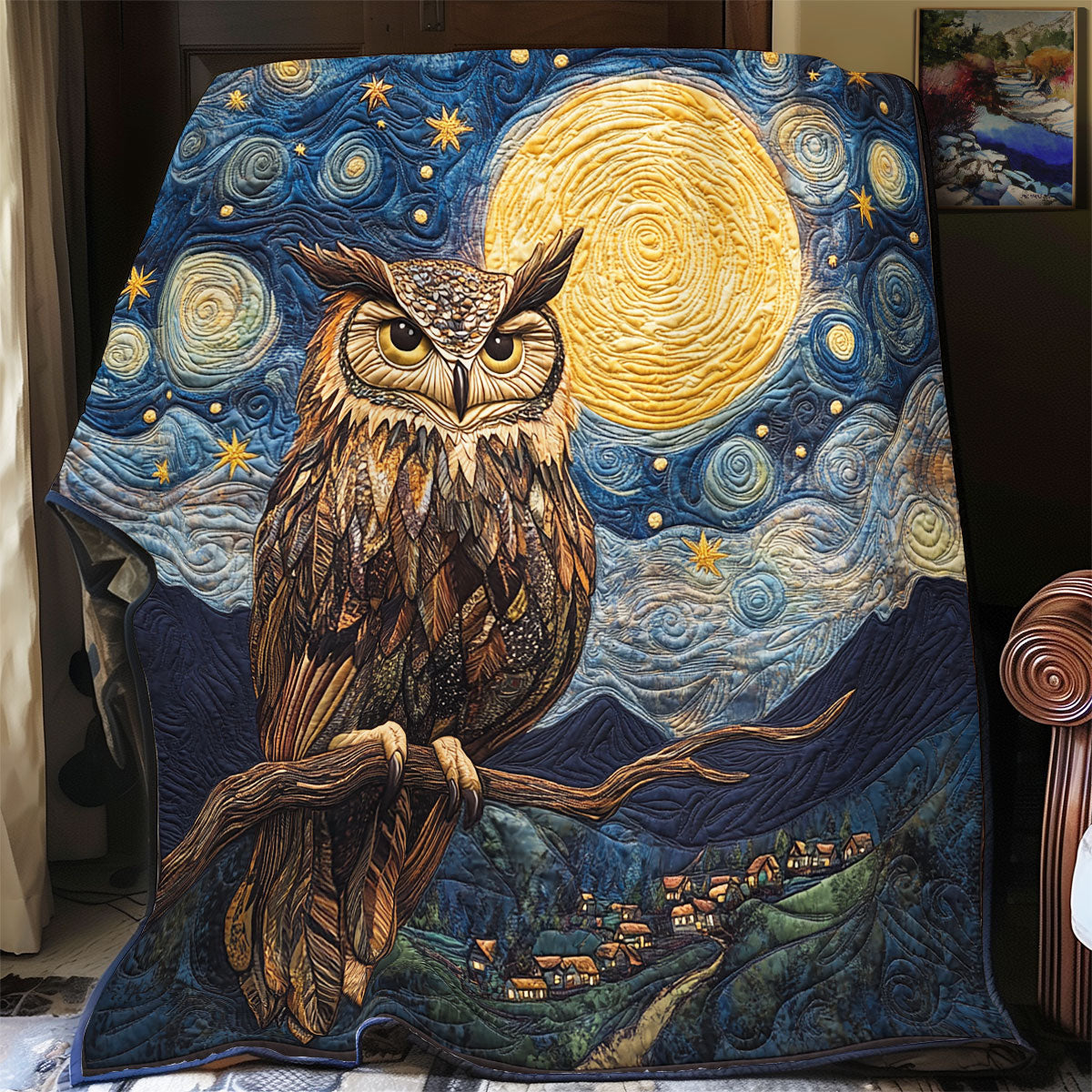 Mystic Owl WX0406037CL Quilt