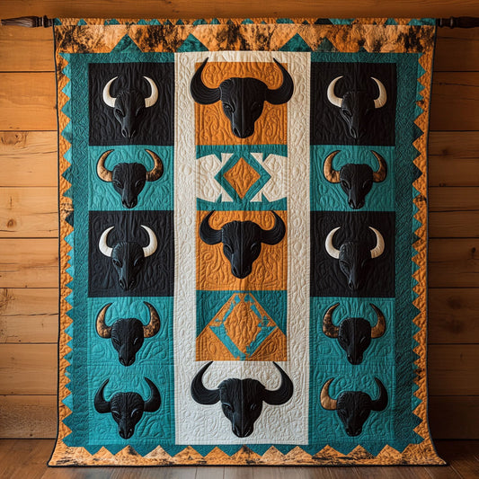 Bison Native American CW2905551CL Quilt