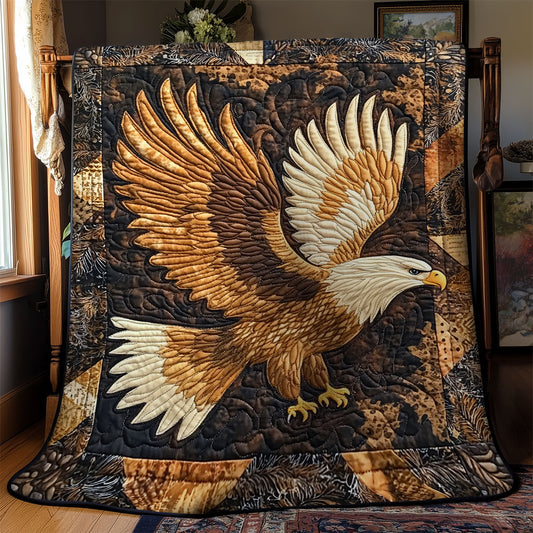 Eagle Portrait WY2102023CL Quilt
